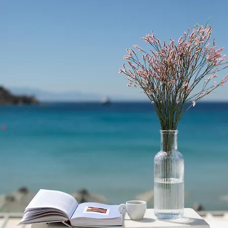 Acrogiali Beachfront Hotel Mykonos Platys Gialos  Exterior photo