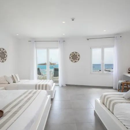 Acrogiali Beachfront Hotel Mykonos Platys Gialos  Exterior photo
