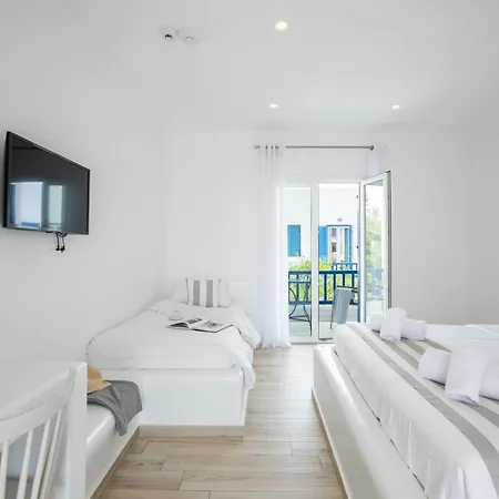 Acrogiali Beachfront Hotel Mykonos Platys Gialos  Room photo
